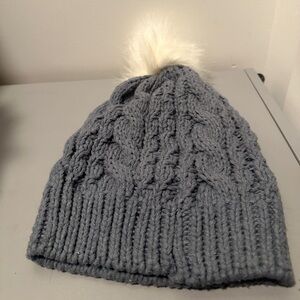 Grey Knitted Beanie